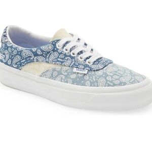 VANS Acer NI SP Denim Paisley Bandanna Sneakers Unisex M 9.5 W 11
